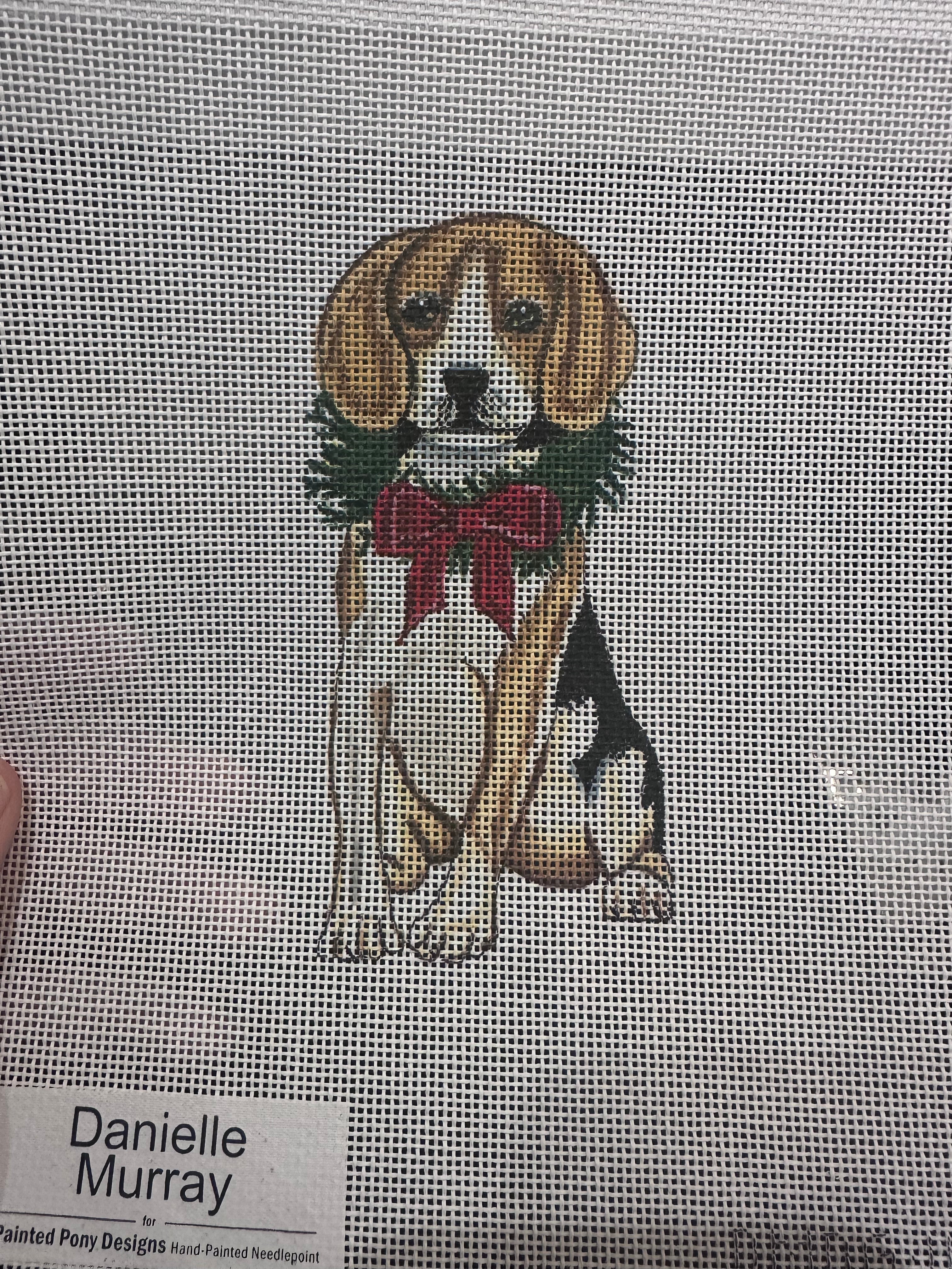 Dog: Holiday Beagle Ornament