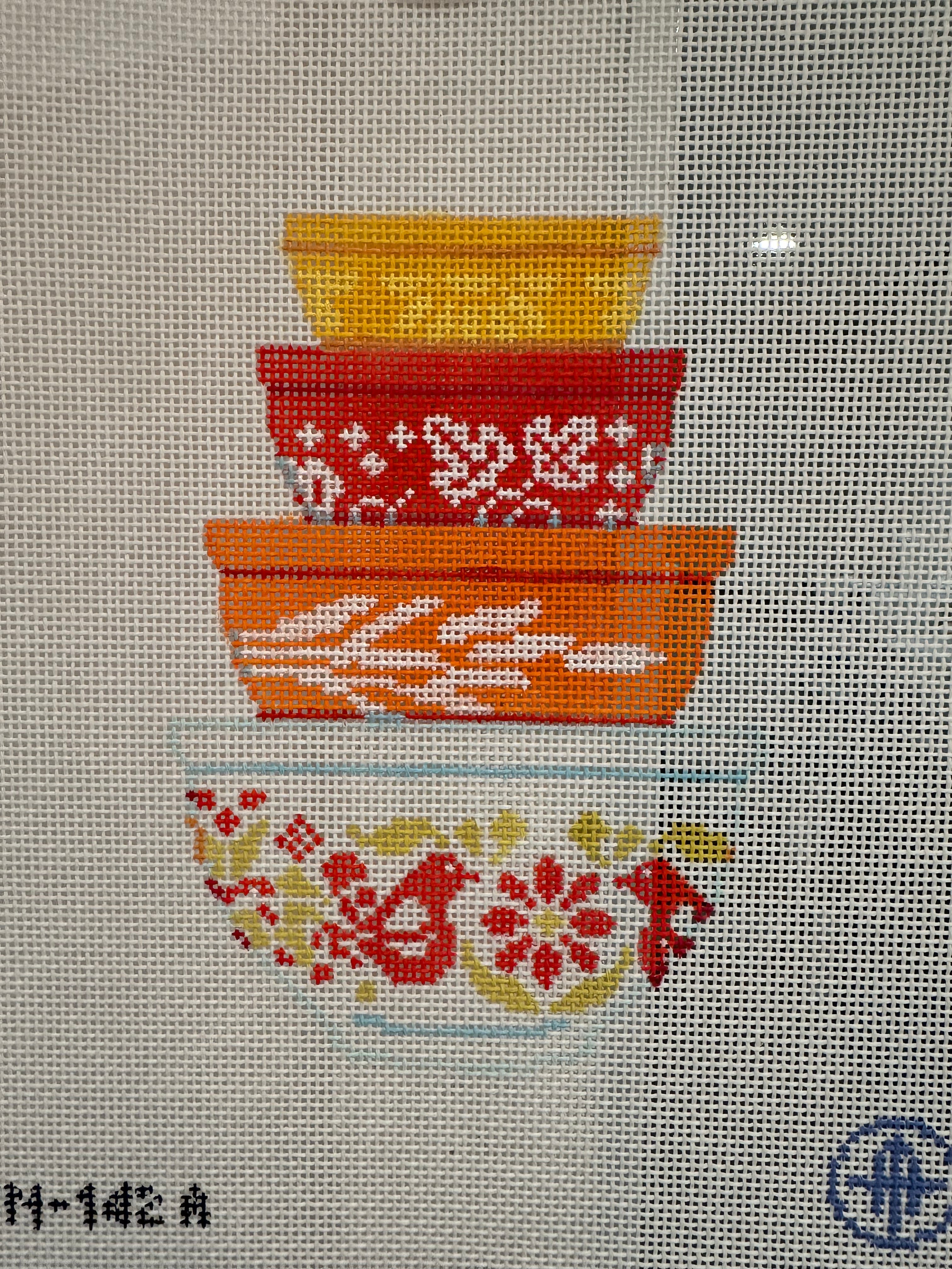 Vintage Bowls - Autumn Print