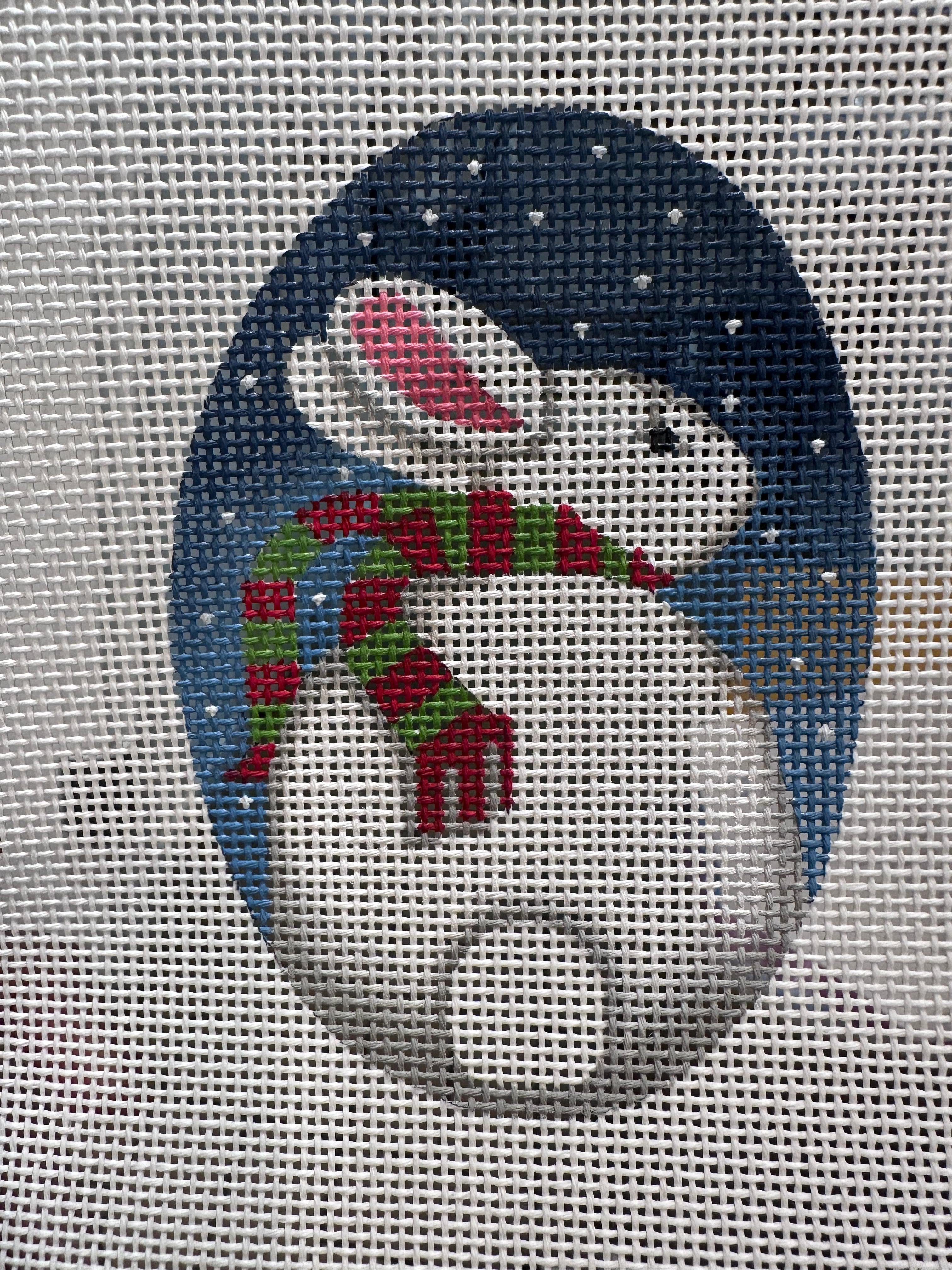 Bunny With Scarf Oval - 13 mesh