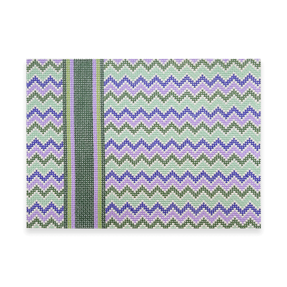 Lavender Bargello