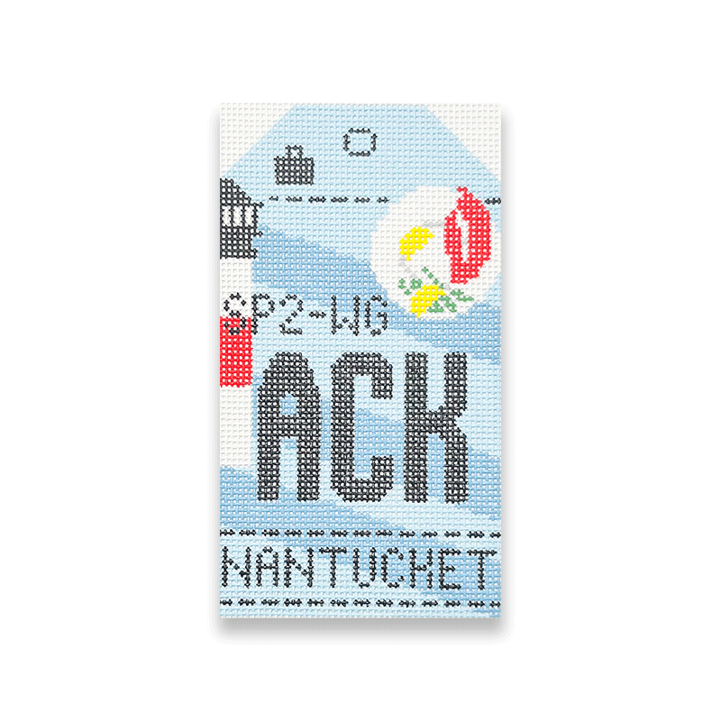 Nantucket Travel Tag