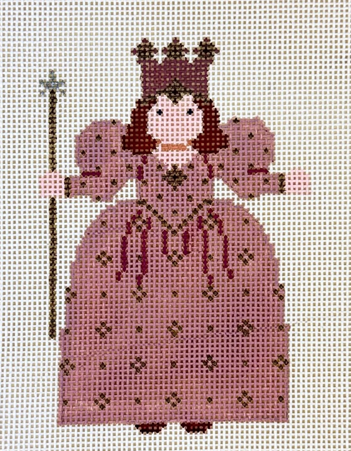 Petei Wizard of Oz Glinda needlepoint canvas