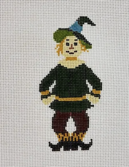 Petei Wizard of Oz scarecrow needlepoint canvas