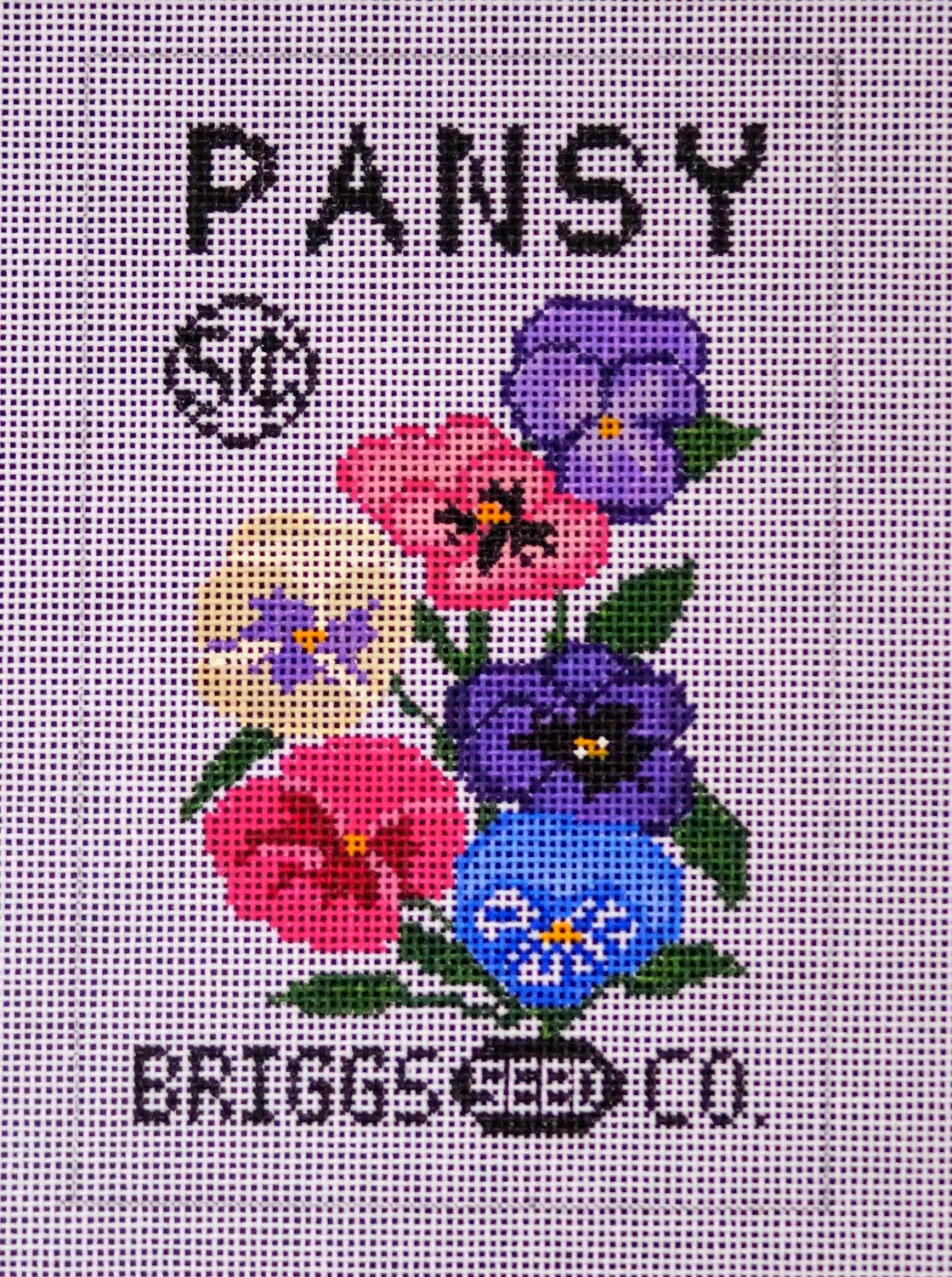 Pansy Seed Packet