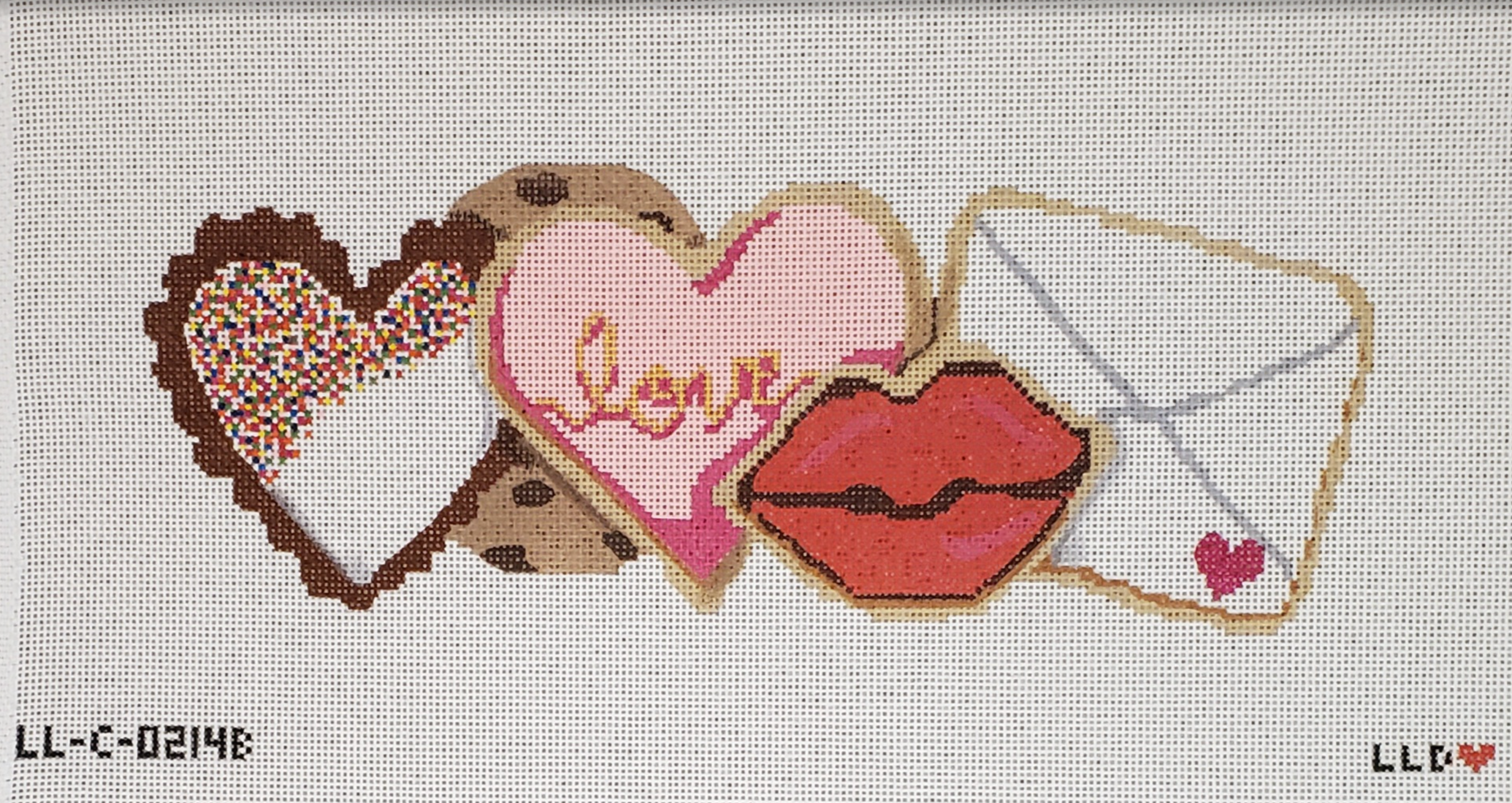 Valentine's Day Cookies Row 13 ct