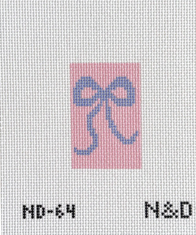 Pink and Purple Bow Tag Insert BEGINNER'S KIT
