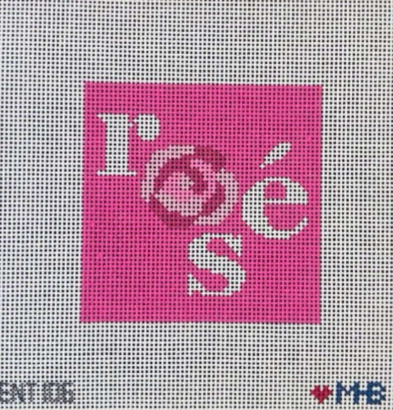 Rosé Square -canvas only