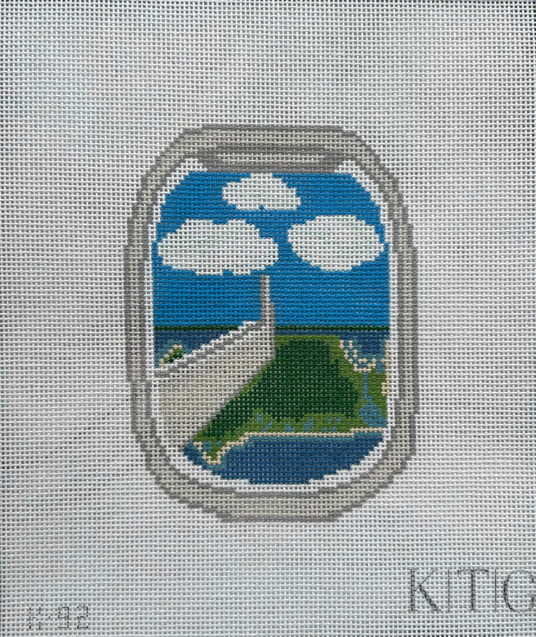 Airplane Window Marthas Vineyard