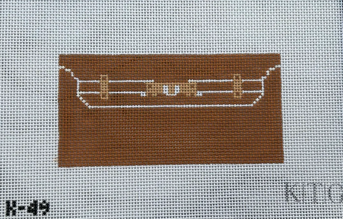 Mini Brown Clutch