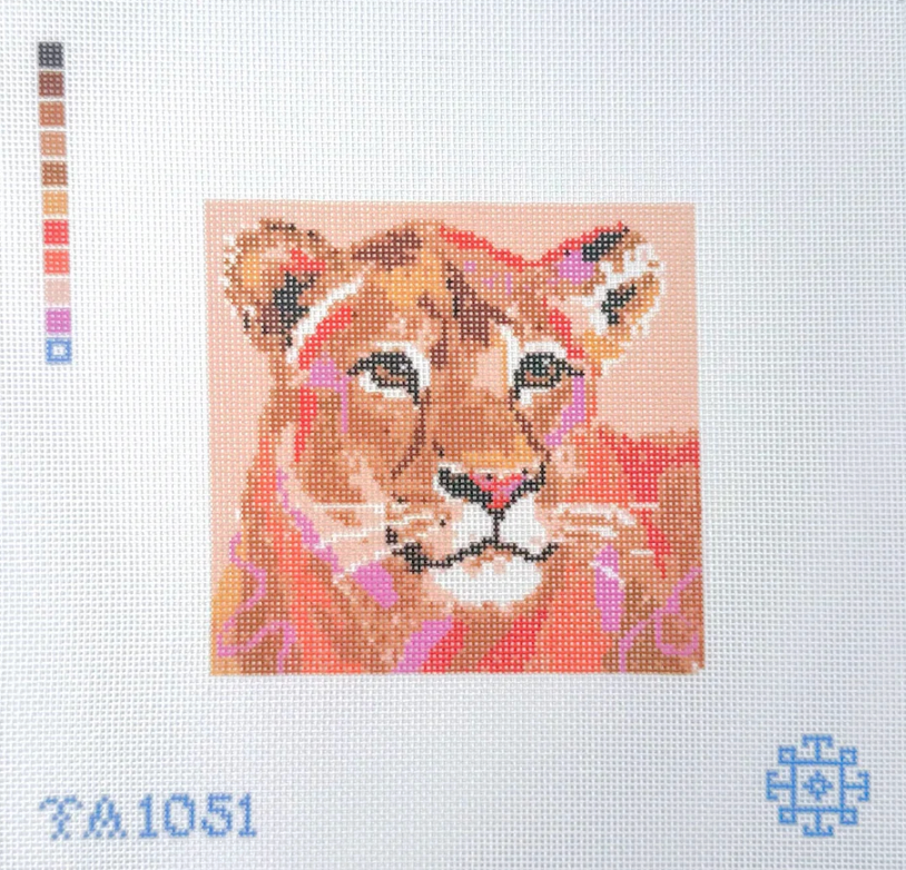Mini Lioness Printed Canvas
