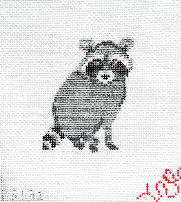 Baby Raccoon Hand Painted Canvas