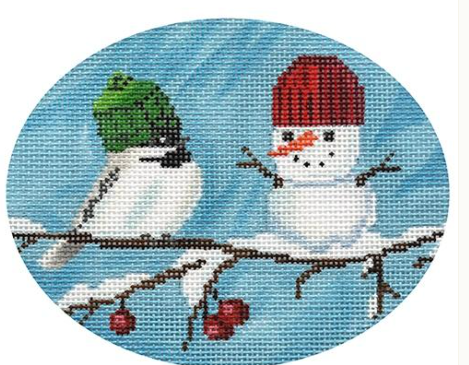 Chickadee's Snowman