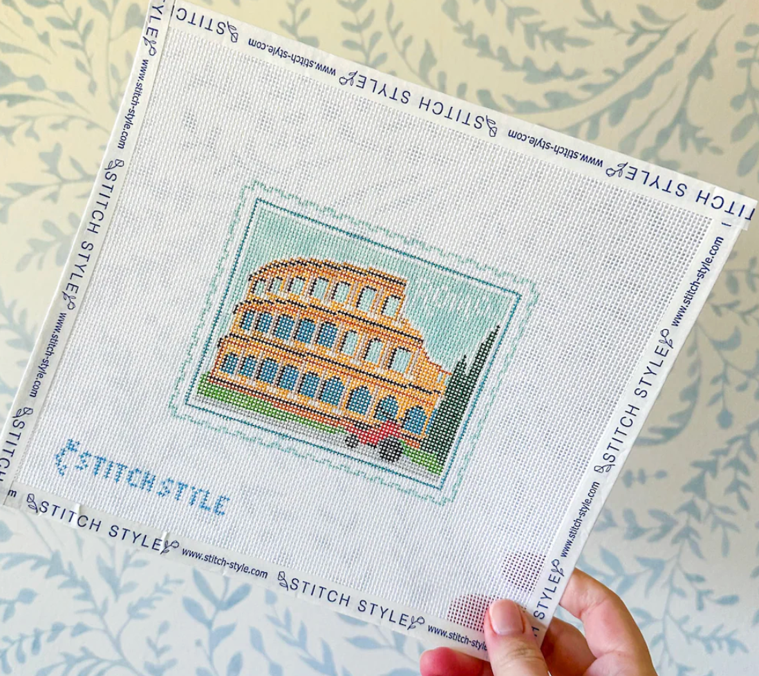 Rome Colosseum Stamp