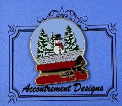 Snowman Snow Globe Needleminder