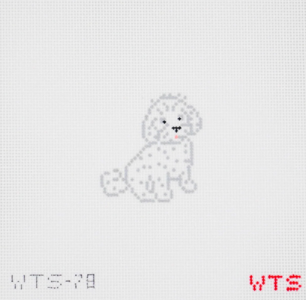 Mini White Fluffy Dog