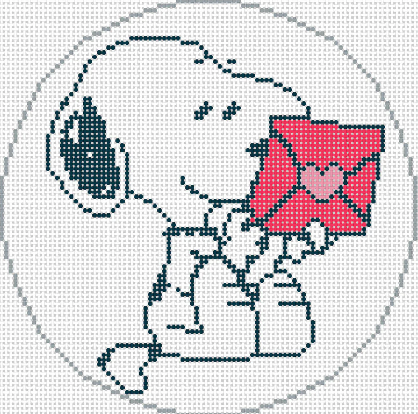 PEANUTS Valentine – Snoopy Reading Valentine