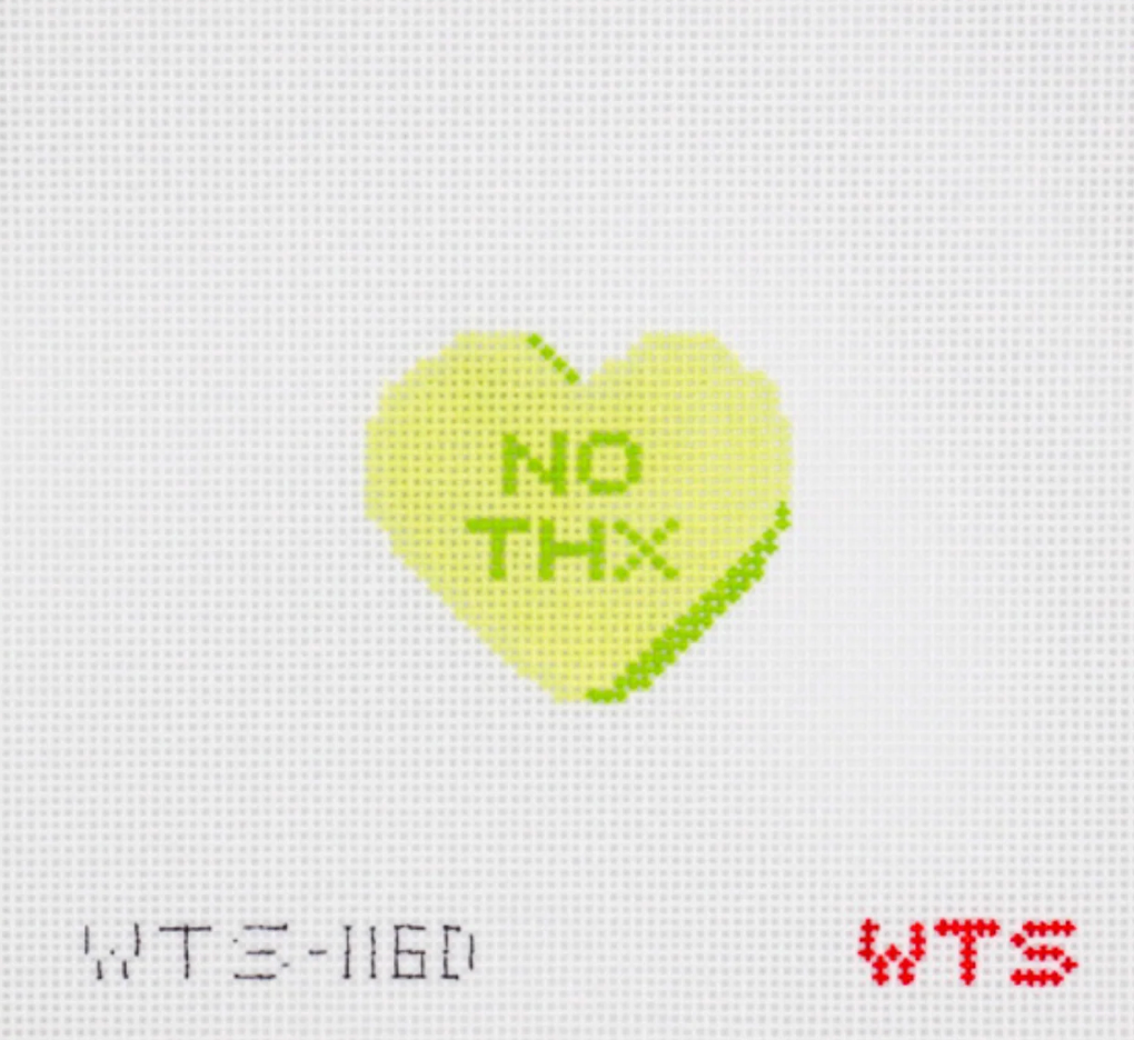 No Thx Candy Heart