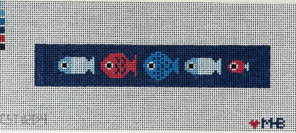 Just Keep Swimming (Navy) Key FOB