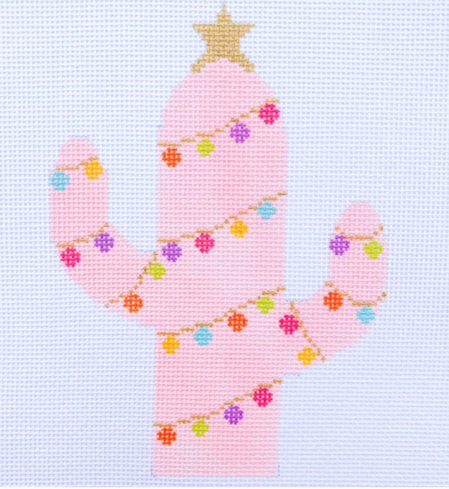 Pink Cactus Ornament