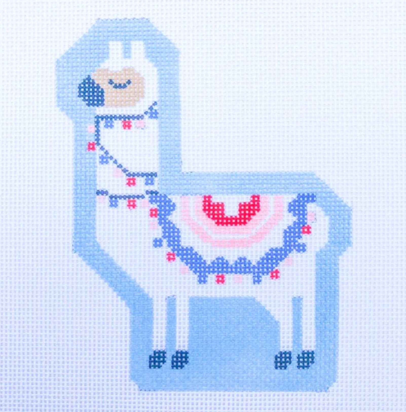 Larry the Llama - Light Blue