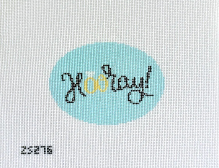 Hooray Printed Canvas