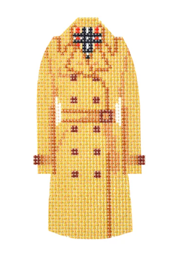 Preppy Trench Coat