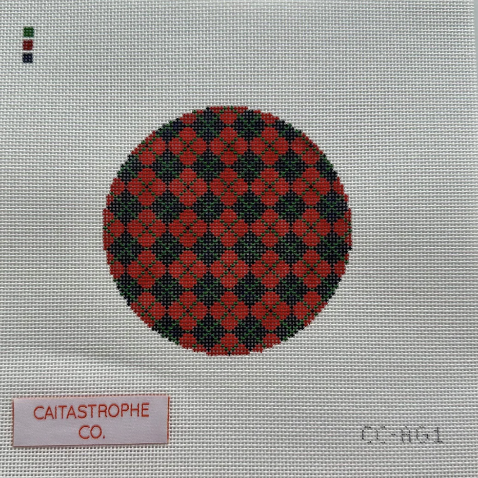 Molly Print American Girl Round