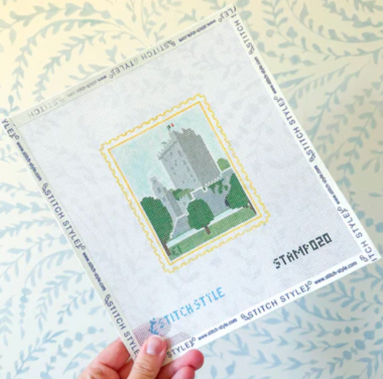 Ireland Blarney Castle Travel Stamp