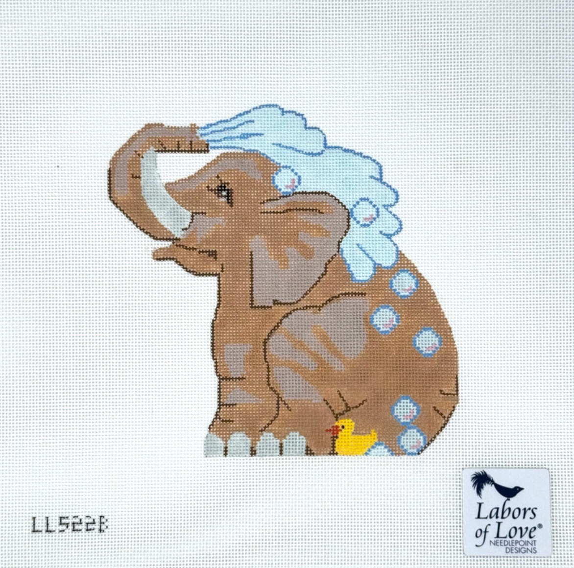 Bathing Elephant