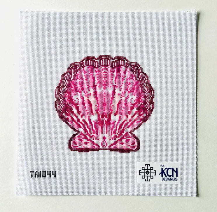 Scallop Ornament in Pink