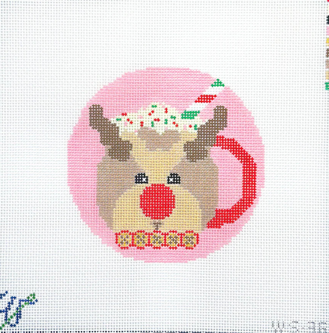 Rudolph Mug Round