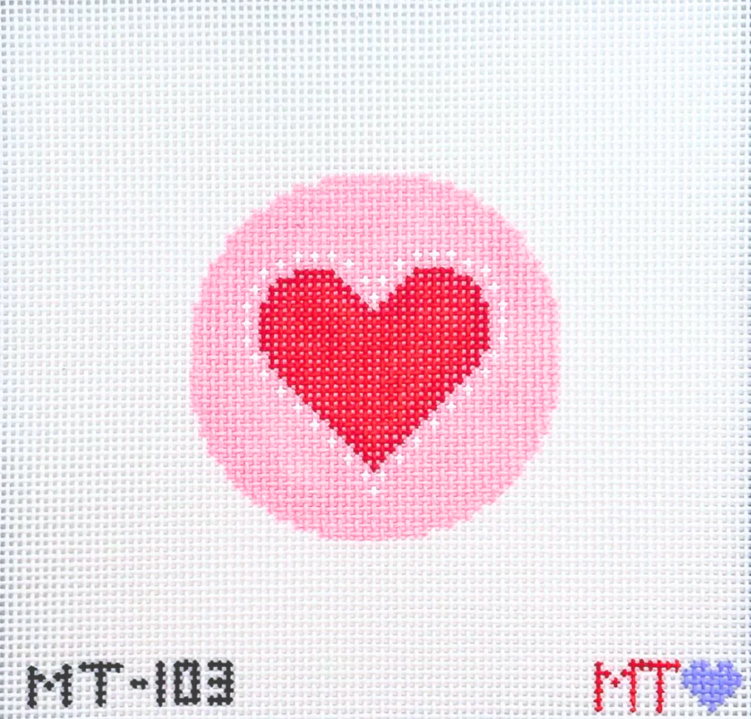 Pink and Red Heart Round BEGINNER KIT