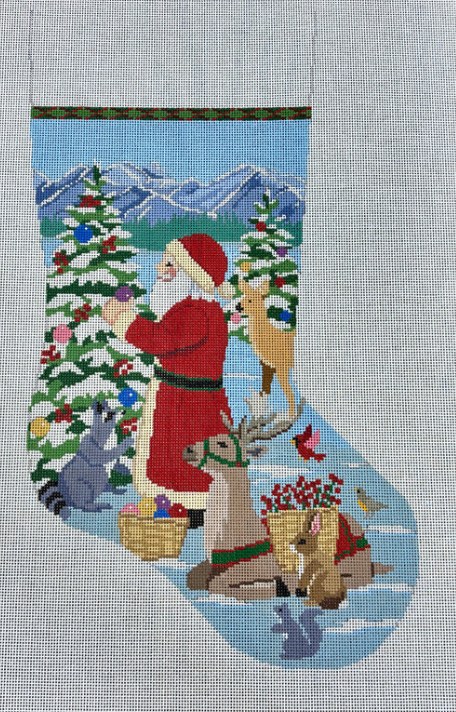 Decorating The Trees Stocking