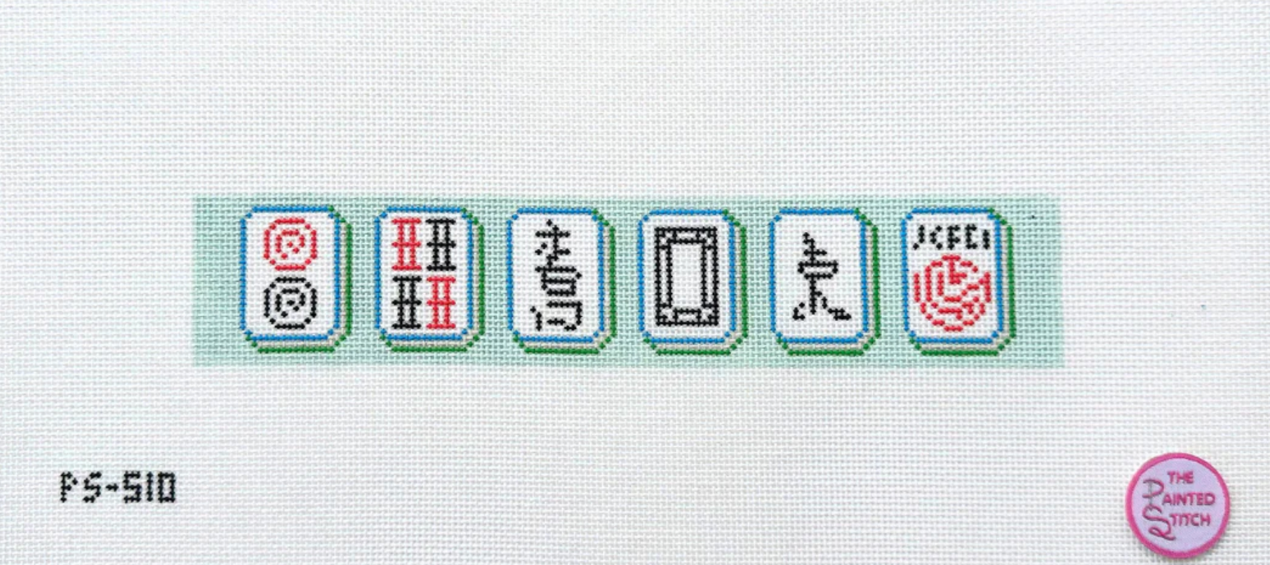 Mahjong Tiles Key Fob (Jewels)