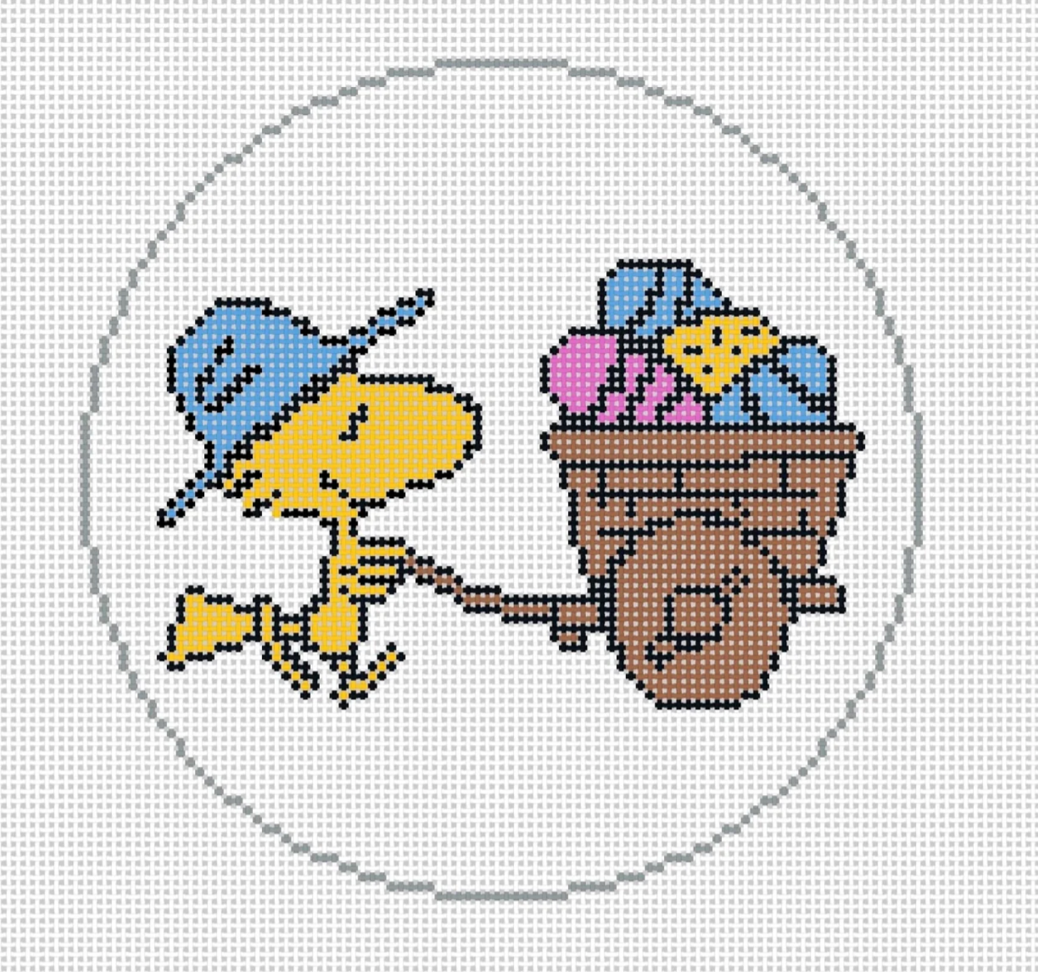 Woodstock w/Egg Wagon - PEANUTS Easter