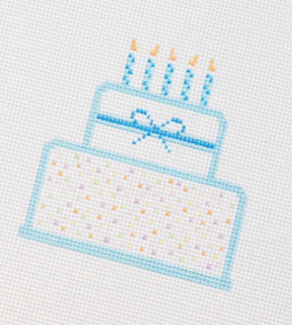 Birthday Cake - Blue