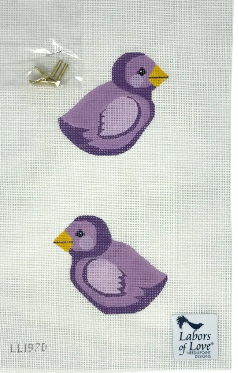 Double-Sided Purple Chick