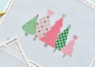 Line of Trees (comes with stitch guide)