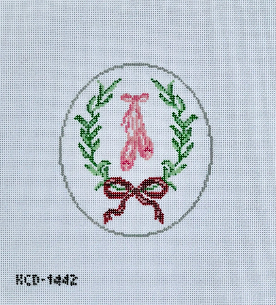 Ballet Oval Ornament