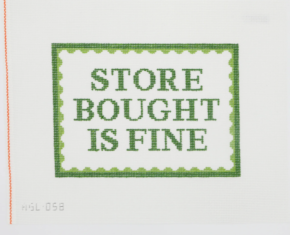 Store Bought is Fine