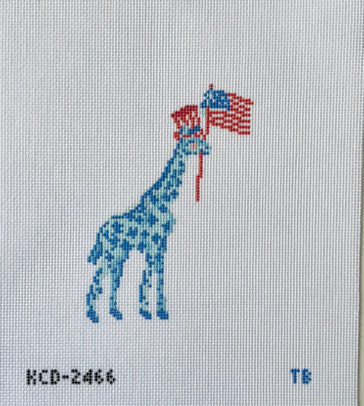Patriotic Giraffe