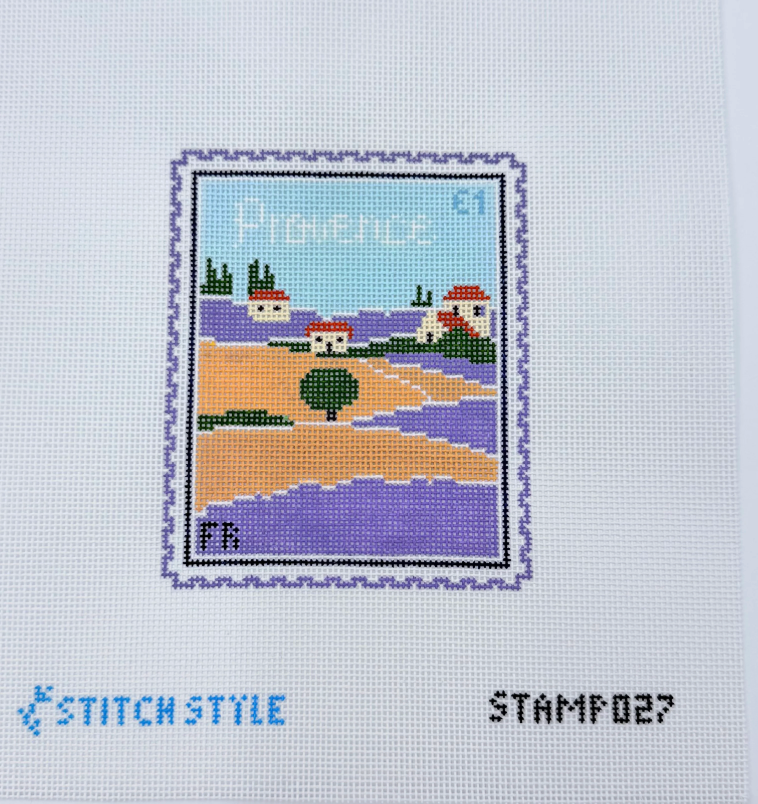 Provence Travel Stamp