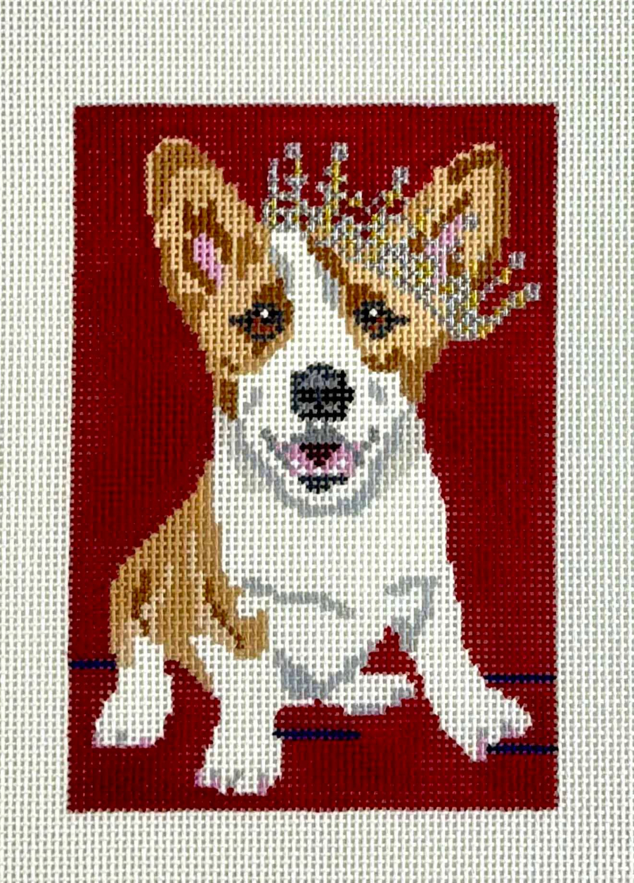 Corgi Queen - 18 mesh