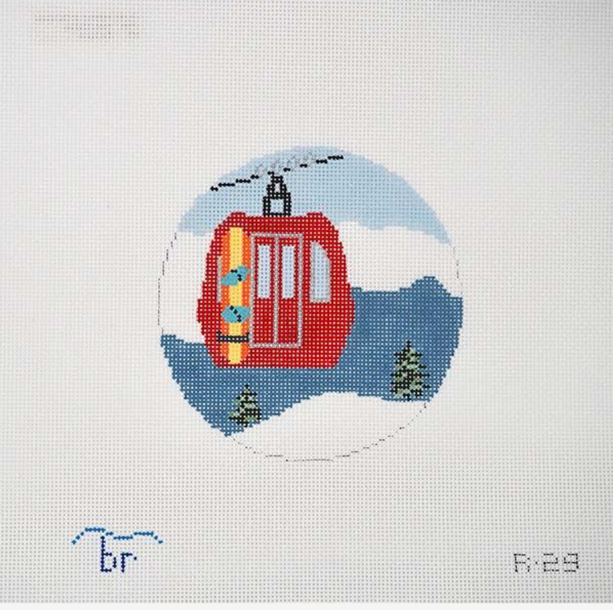 Gondola - with Snowboard