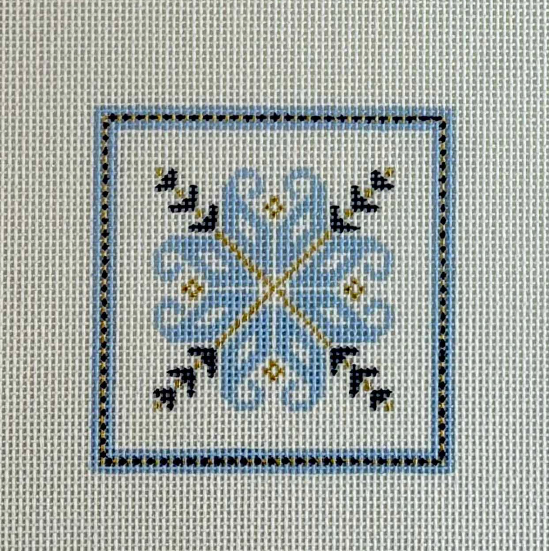 Nordic Square blue/gold