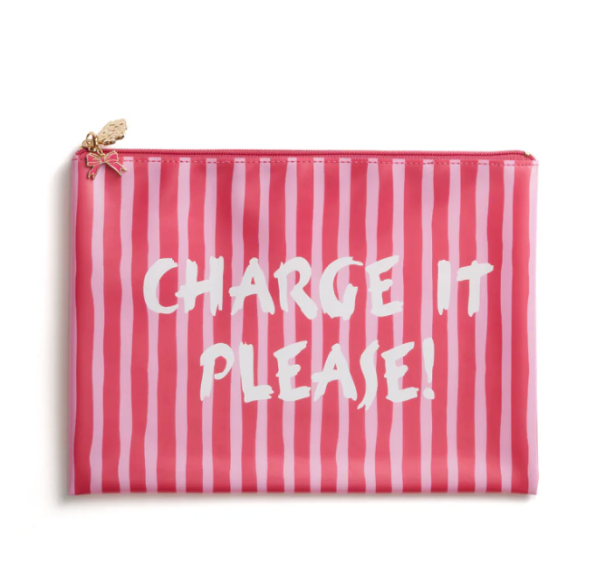 Eloise Charge It Please Opaque PVC Project Bag