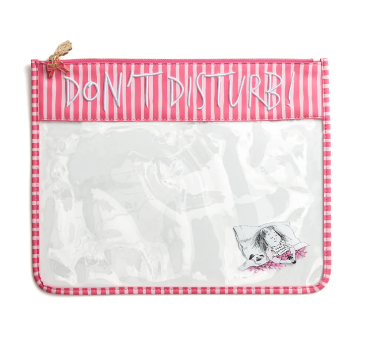 Eloise Don't Disturb Leather Project Bag