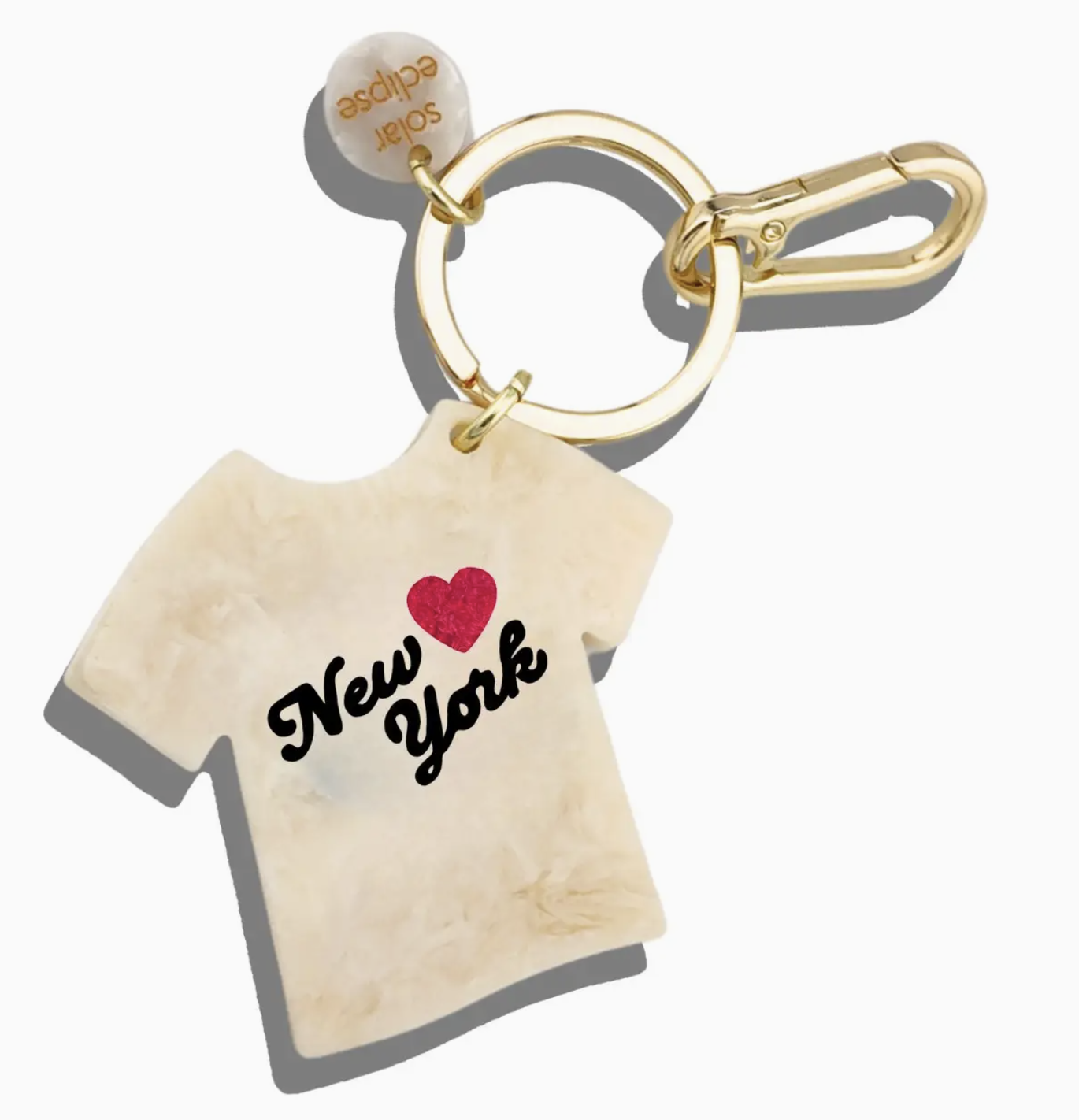 NYC T-Shirt Bag Charm, Needle Threader, + Keychain