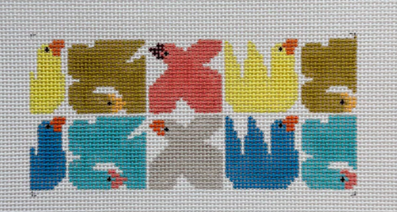 Multi Coloured Birds (insert)