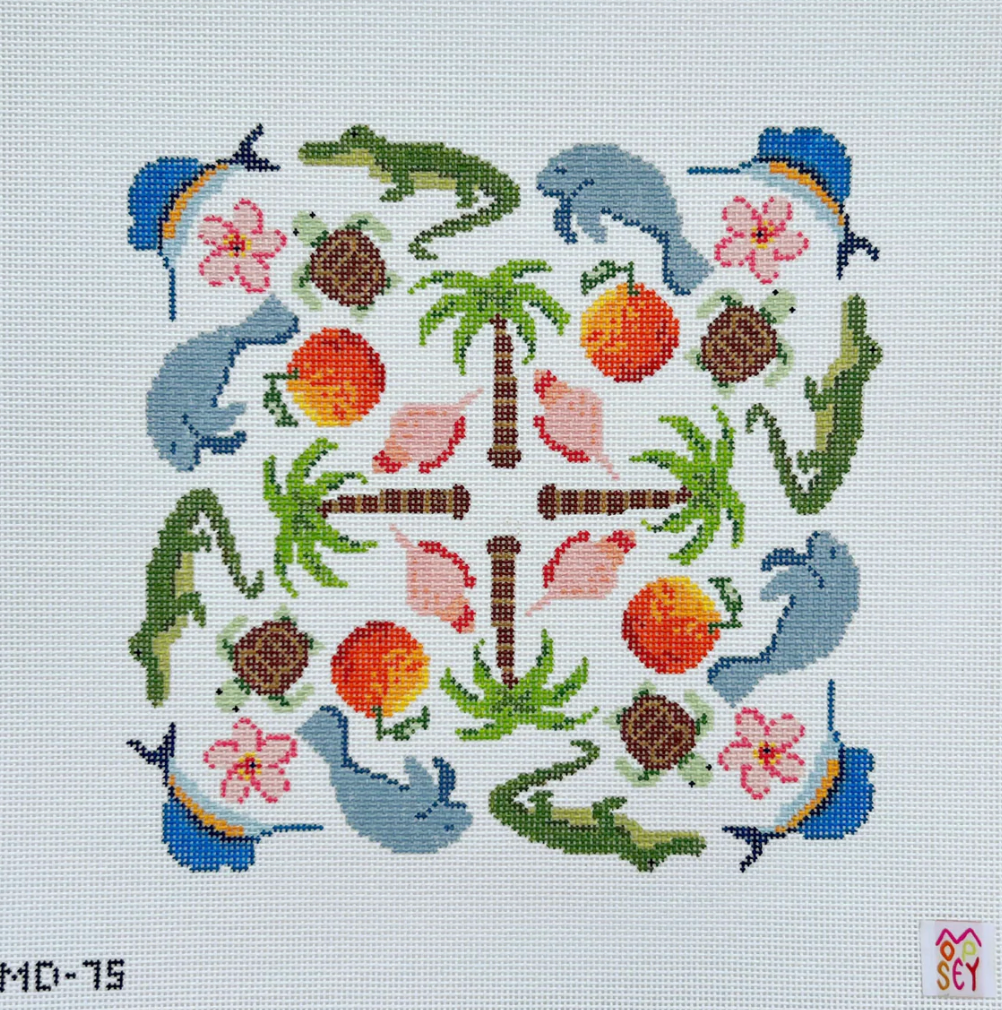 Florida Flora and Fawna Mandala